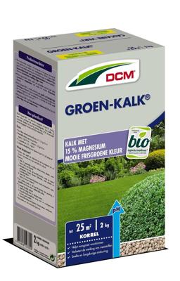 DCM Groen kalk voor gazon - 2 kg