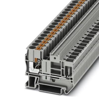 Phoenix Contact 3061758 Doorgangsklem 8.2 mm Spanveer Grijs 50 stuk(s)