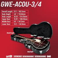 Gator Cases GWE-ACOU-3-4 houten koffer voor 3/4 westerngitaar - thumbnail