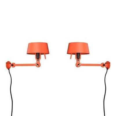 Tonone Bolt Bed Underfit met stekker Wandlamp Set van 2 - Oranje Tonone Bolt Bed Underfit met stekker Wandlamp Set van 2 - Oranje
