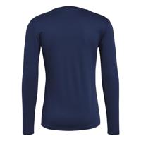 adidas Team Ondershirt Lange Mouwen Donkerblauw - thumbnail