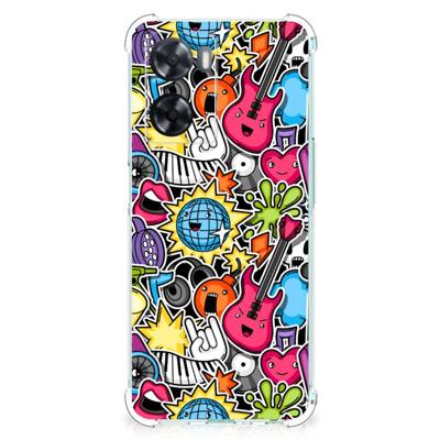 OPPO A57 | A57s | A77 4G Anti Shock Bumper Case Punk Rock OPPO A57 | A57s | A77 4G Anti Shock Bumper Case Punk Rock
