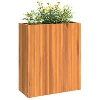 VidaXL Plantenbak 59x27,5x70 cm massief acaciahout - thumbnail