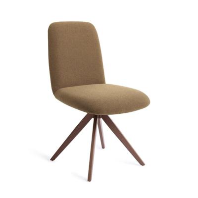 Jesper Home Draaibare Eetkamerstoel 'Taiwa' Turn Brown, kleur Willow