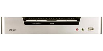 Aten 4-poorts USB HDMI/Geluid KVMP-schakelaar | 1 stuks - CS1794-AT-G CS1794-AT-G - thumbnail
