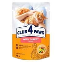 CLUB 4 PAWS PREMIUM ADULT TURKEY IN JELLY POUCH - thumbnail