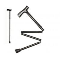 Thuasne Opvouwbare Wandelstok - One size - Universeel - Zwart - thumbnail