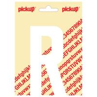 Plakletter Nobel Sticker witte letter R wit Pickup - Pickup - thumbnail
