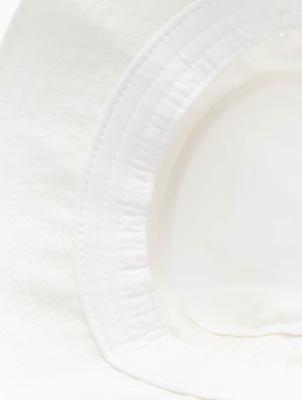 Flexfit FX5003OC Organic Cotton Bucket Hat - White - One Size Flexfit FX5003OC Organic Cotton Bucket Hat - White - One Size