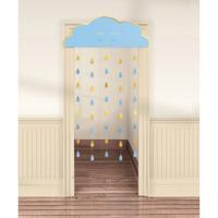 Deurdecoratie Geboorte Jongen Wolkje - thumbnail