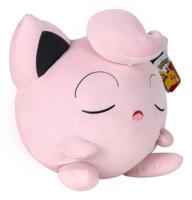 Jazwares Pokémon slapende knuffel pluche jigglypuff, 45cm - thumbnail