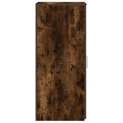 Opbergkast 40x45x103,5 cm bewerkt hout gerookt eikenkleur