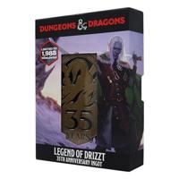 Dungeons & Dragons Metal Card 35th Anniversary Legend of Drizzt Limited Edition - thumbnail