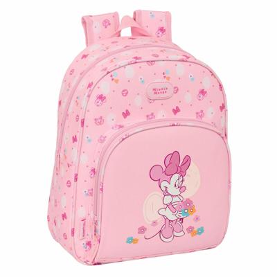 Schoolrugzak Minnie Mouse Baby Roze 28 x 34 x 10 cm