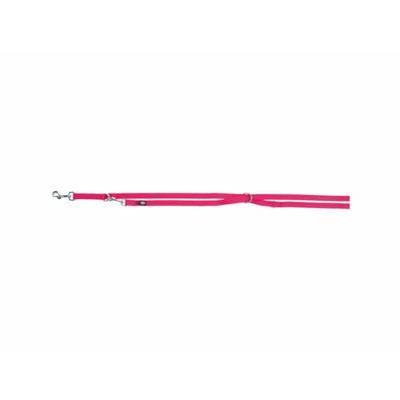 TRIXIE HONDENRIEM PREMIUM VERSTELBAAR FUCHSIA 200X1 CM