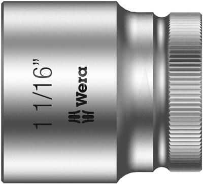 Wera 8790 HMC Zyklop Hand- en Machinedop met 1/2" Aandrijving, 1 1/16 duim - 1 stuk(s) - 05003632001 Wera 8790 HMC Zyklop Hand- en Machinedop met 1/2" Aandrijving, 1 1/16 duim - 1 stuk(s) - 05003632001