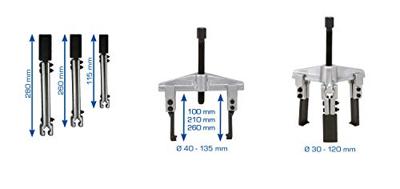Brilliant Tools BT631000 Poelietrekkerset