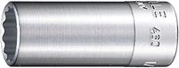 Stahlwille 460 A 3/8 02620024 Dubbel zeskant Dopsleutelinzetstuk 3/8 3/8 (10 mm) - thumbnail