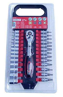 CON:P Set Dopsleutels 1/4 27Dlg - B20796 CON:P Set Dopsleutels 1/4 27Dlg - B20796