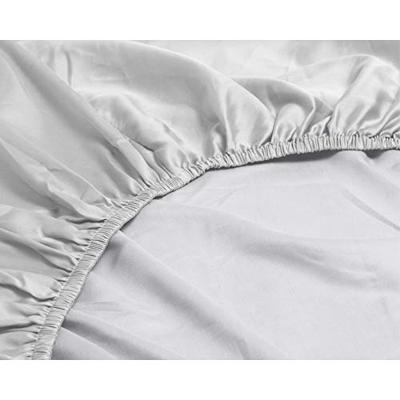 Primaviera Deluxe Satijnen Hoeslaken Wit 120 x 200
