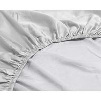 Primaviera Deluxe Satijnen Hoeslaken Wit 120 x 200 - thumbnail