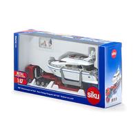 SIKU Super - Zwaar transport met jacht modelvoertuig - thumbnail