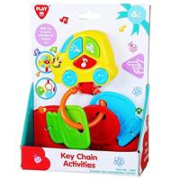 Playgo baby autosleutels blauw - 4dlg. - thumbnail