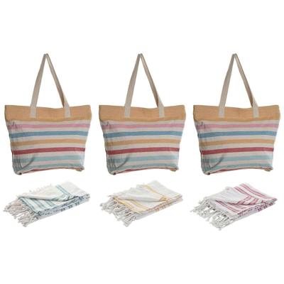 Dames handtas Home ESPRIT Multicolour 37 x 12 x 36 cm (3 Stuks)