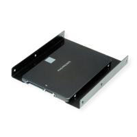 ROLINE montage adapter, 3,5 inch frame voor 1x 2,5 HDD/SSD, metaal, zwart - thumbnail