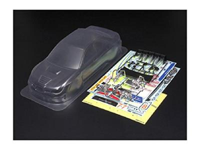 Tamiya 51289 1:10 Body Subaru Impreza WRC 2007 187 mm Ongeverfd, niet gesneden