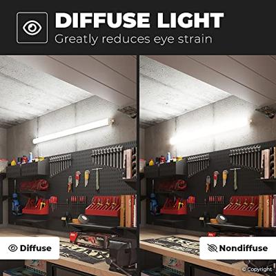 S-Series - LED TL armatuur 150cm - IP65 Waterdicht - 32 Watt 5120 Lumen (160lm/W) - 4000K neutraal wit - Koppelbaar - IK07 - Tri-Proof plafondverlichting - thumbnail