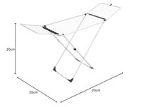 Waslijn Vileda X-Legs Universal Grijs Staal (180 x 55 x 93 cm) (18 m) - thumbnail