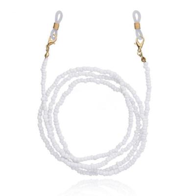 Deja Jewels Wit Koord voor Zonnebril of Leesbril met Kraaltjes