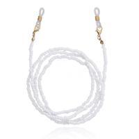Deja Jewels Wit Koord voor Zonnebril of Leesbril met Kraaltjes - thumbnail
