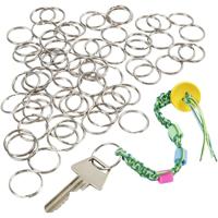 Creativ Company Sleutelhangers, d 25 mm, 100 stuk/ 1 doos - thumbnail