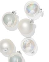 HEMA Kerstballen set 7.2cm glas parel - 6 stuks (gebroken wit) - thumbnail