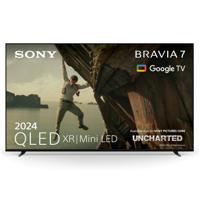 QLED TV Sony Bravia 7 75XR70 189cm 4K UHD Google TV 2024 zwart - thumbnail