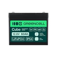 Green Cell LFPGC12V60AH UPS-accu Lithium-ijzerfosfaat (LiFePo4) 12,8 V 60 Ah - thumbnail