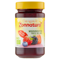 Zonnatura Biologische Fruitspread 75% Woudvruchten 250 g bij Jumbo - thumbnail