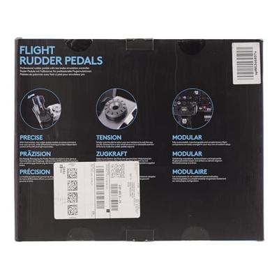 Logitech-G Pro Flight Rudder Pedals Vluchtsimulator Logitech-G Pro Flight Rudder Pedals Vluchtsimulator