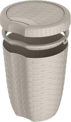 Emmercontainer Mondex Polypropyleen Ø 23 x 29 cm Met deksel