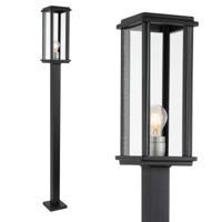 Buitenlamp Capital L sokkellamp zwart - thumbnail