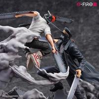Chainsaw Man Statue Super Situation Figure Chainsaw Man vs. Samurai Sword 26 cm - thumbnail