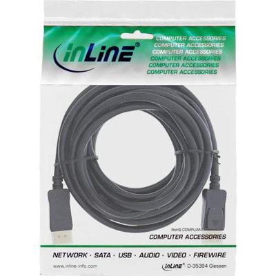 InLine 17205P DisplayPort kabel 5 m Zwart InLine 17205P DisplayPort kabel 5 m Zwart