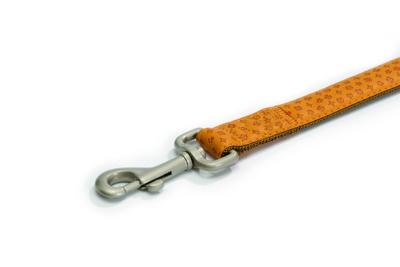 Beeztees Macleather hondenriem van leer, bruin, 120 x 2,5 cm