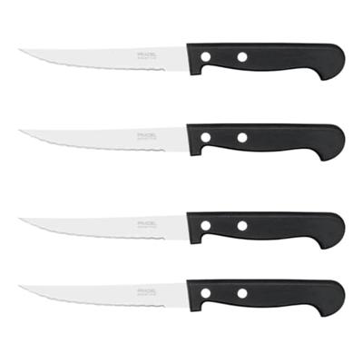 Vleesmessenset Pradel essentiel Tweekleurig Metaal 21 cm (4 Stuks)