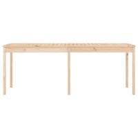Tuintafel 203,5x100x76 cm massief grenenhout - thumbnail
