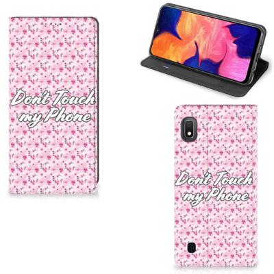 Samsung Galaxy A10 Design Case Flowers Pink DTMP Samsung Galaxy A10 Design Case Flowers Pink DTMP