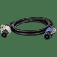 DAP Stroomkabel Powercon doorlus kabel 1,5 meter - thumbnail