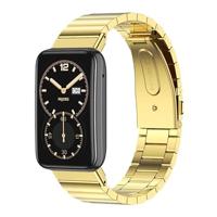 Stalen schakelband - Goud - Xiaomi Smart band 7 Pro - thumbnail